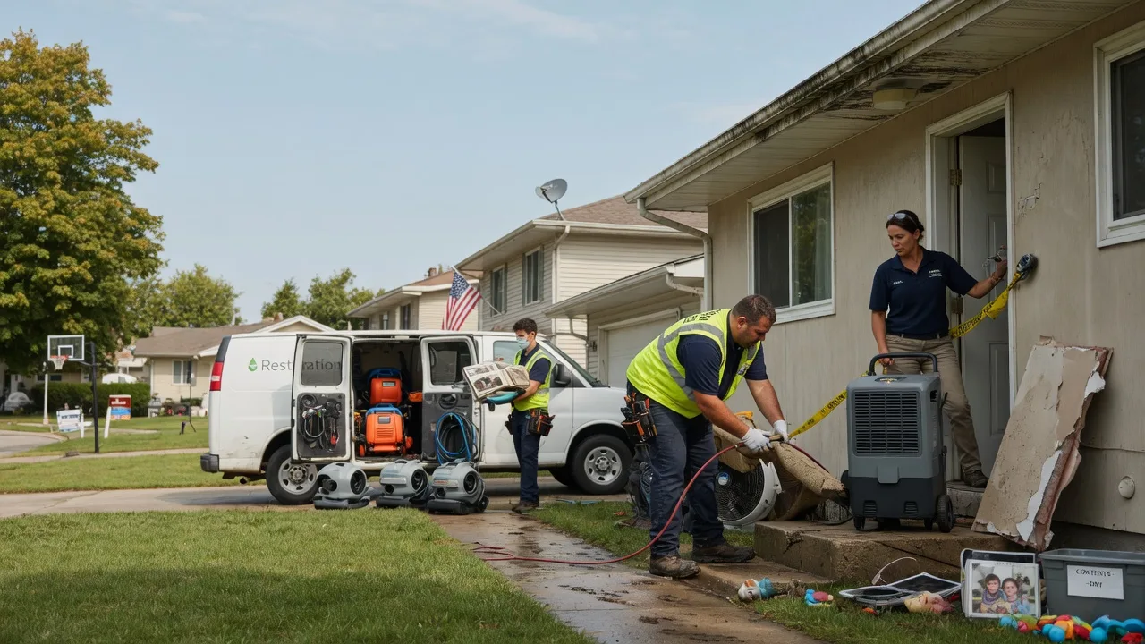 Water Damage Restoration in Plaza, ND near me